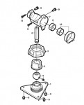 Dremel 2 615 221 789 Rotary Tool Bench Holder & Base Spare Parts